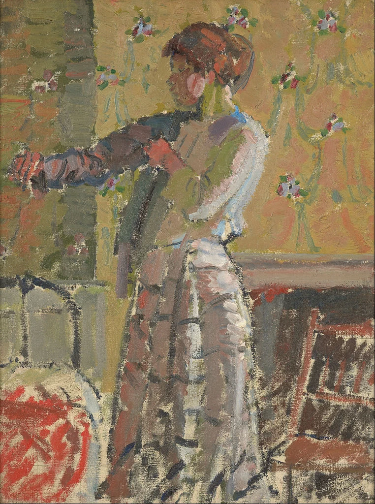 Harold Gilman - Ragazza che si veste, Te Papa Tongarewa, Wellington